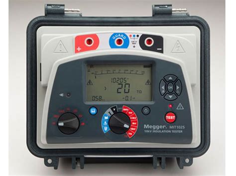 Megger Insulation Resistance Test .